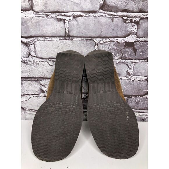 Donald J Pliner Sport Hush Brown Leather Shimmer Clogs Shoes Women Sz 7.5N US/38 - Picture 14 of 16